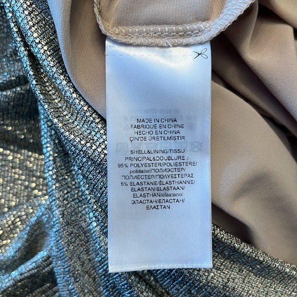 Lauren Ralph Lauren Evening Gold Shimmer Dress - Picture 8 of 8